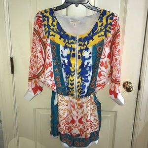 Colorful, Fun Romper With Pockets!